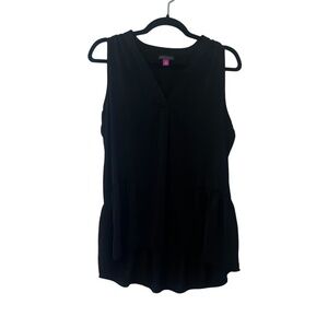 Vine Camuto Women's Black Sleeveless Top Size M